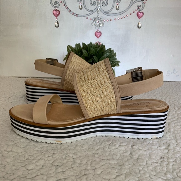 SCHUTZ open toe leather sandals - Picture 6 of 13